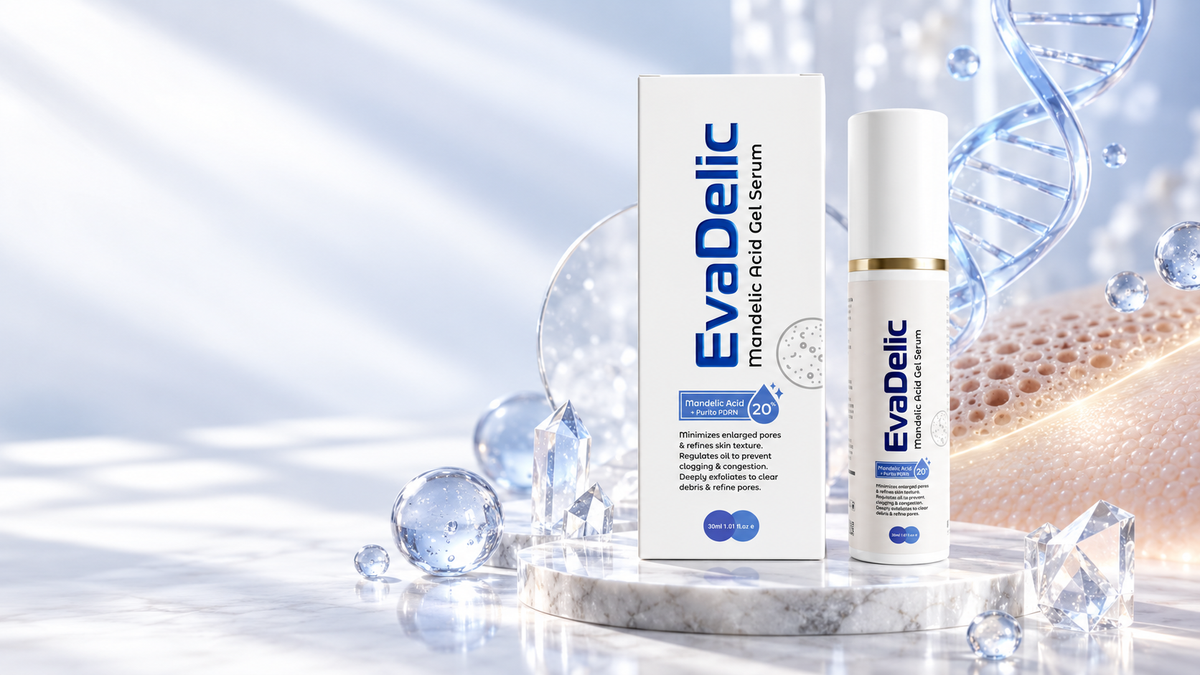 Best Mandelic Acid Serum in Pakistan 2026: EvaDelic 20% + PDRN vs Popular Formulas