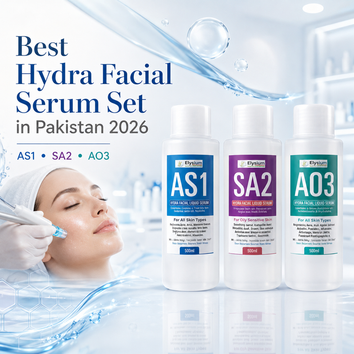 Best Hydra Facial Serum Set in Pakistan 2026: AS1, SA2 & AO3 Guide