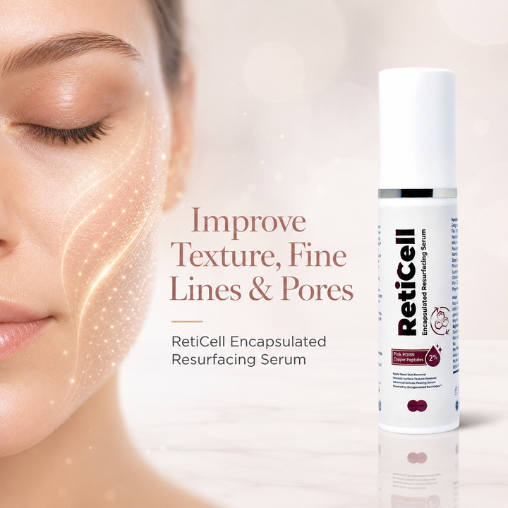 How RetiCell Encapsulated Resurfacing Serum Helps Improve Texture, Fine Lines & Pores