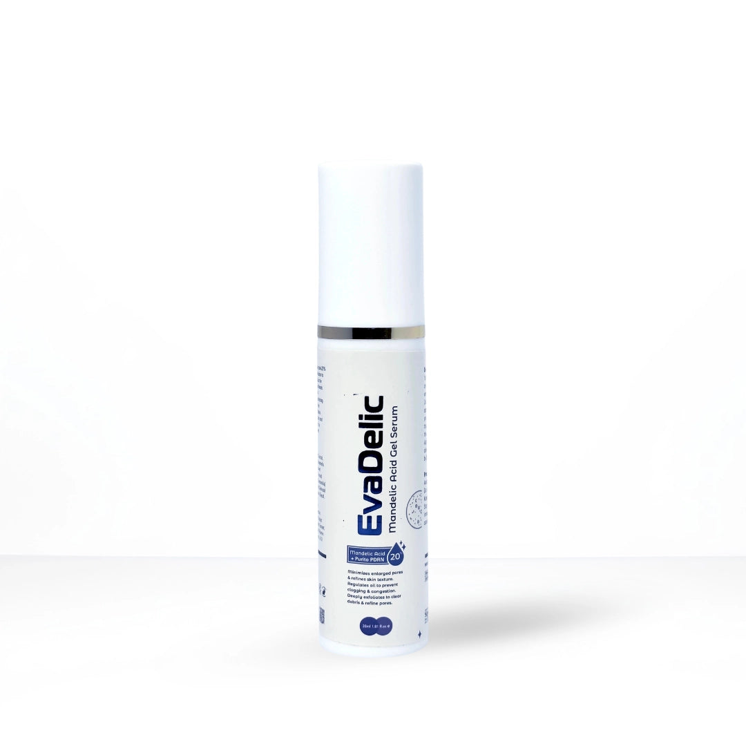 EvaDelic Mandelic Acid 20% serum with PDRN in Pakistan for texture and clogged pores