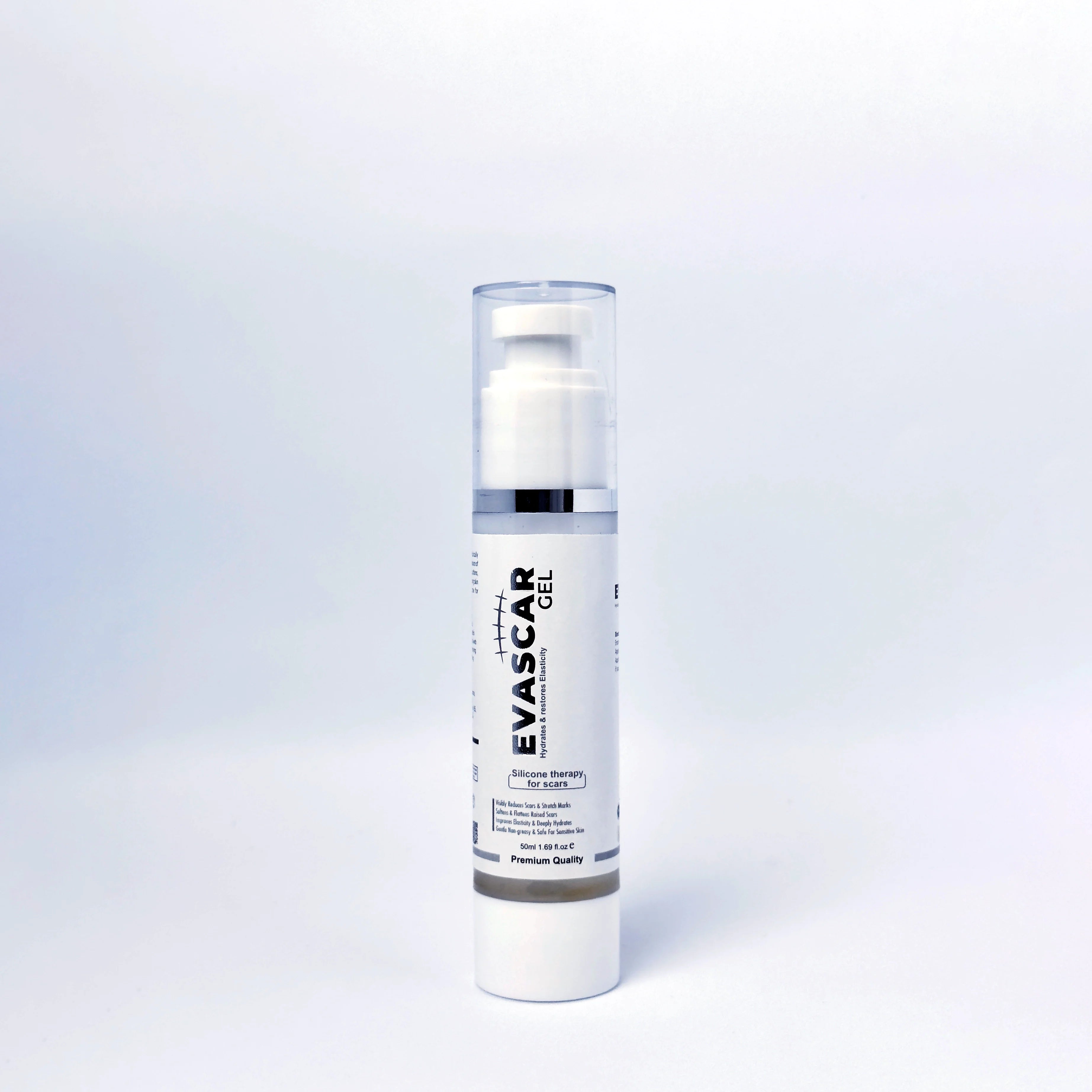 EvaScar scar and stretch mark gel with Cica Exosomes and SPF 30 in Pakistan