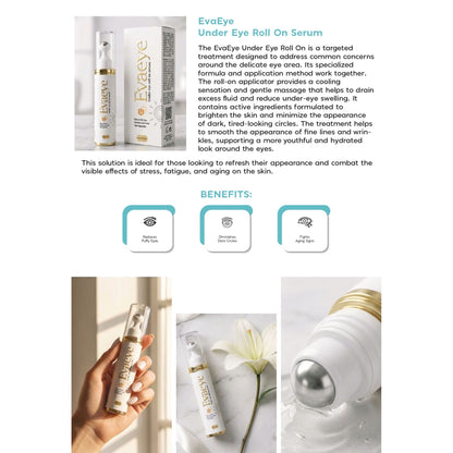 EvaEye Under Eye Roll-On Serum (20ml)