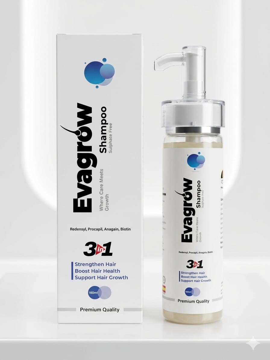 Evagrow Sulphate Free Shampoo