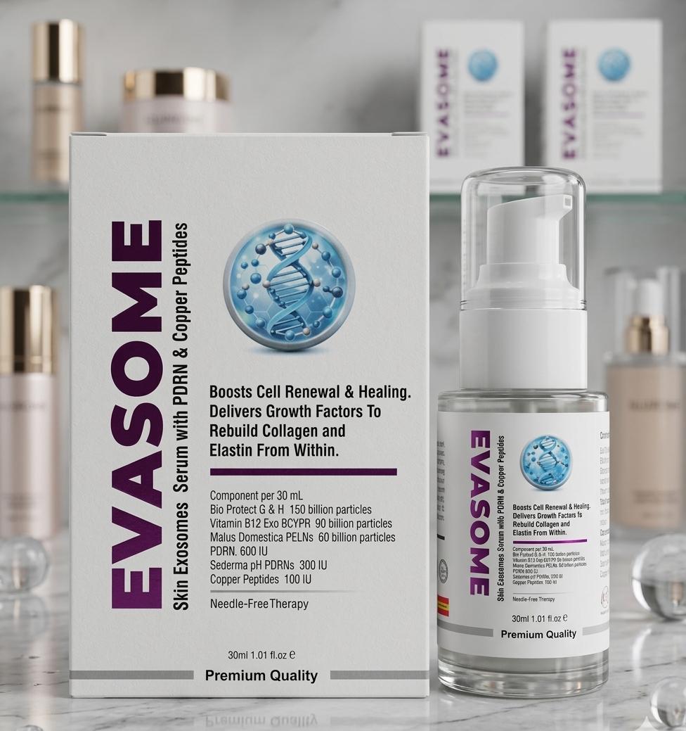 Evasome Skin 300 billion particle PDRN anti ageing serum Pakistan